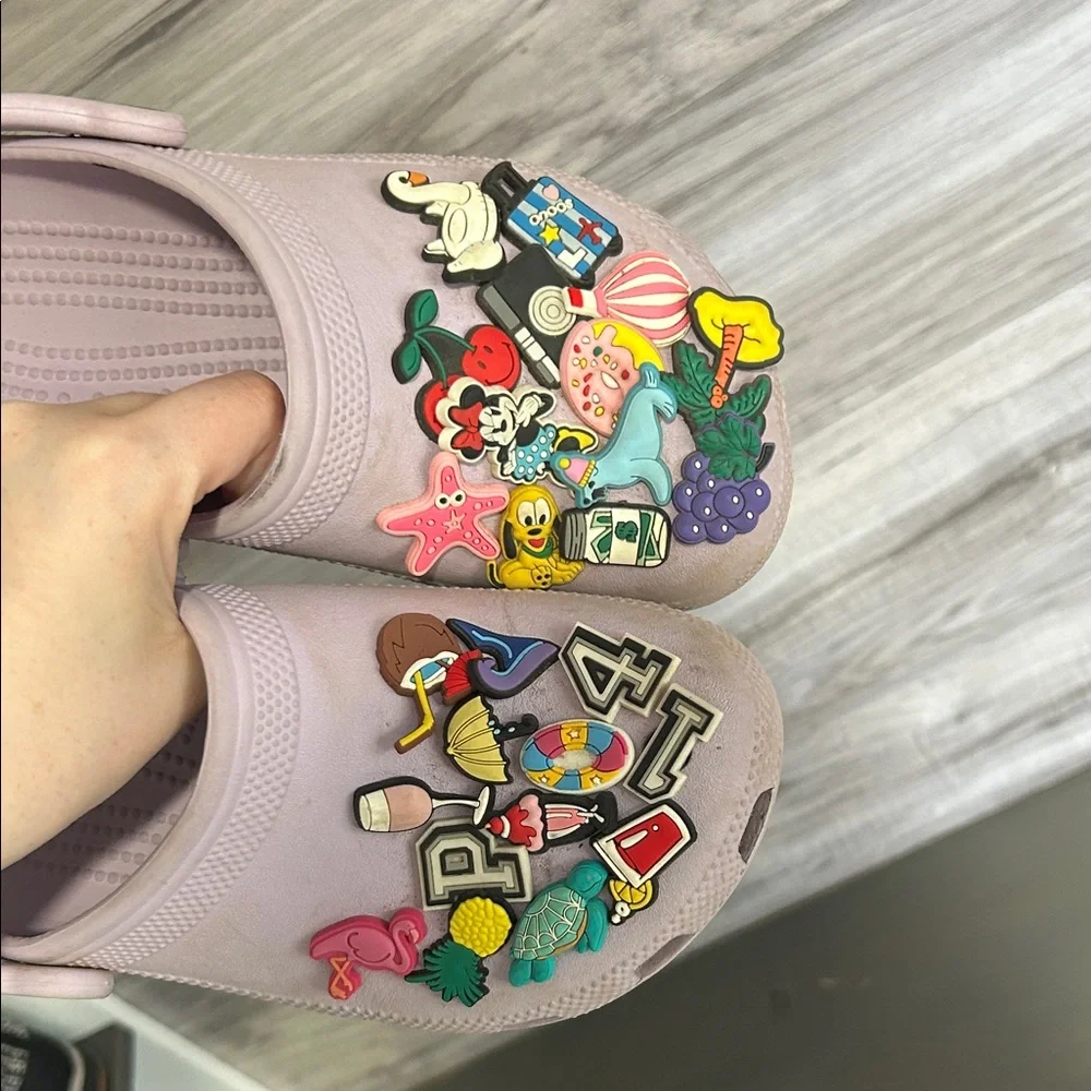 CROCS Lilac Women's Slip-On Clogs - Picture 3 of 3